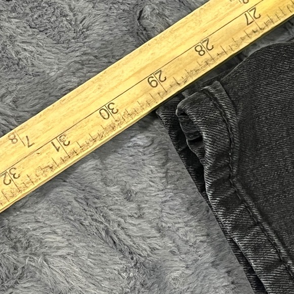 Levis 559 Relaxed Straight Mens Jeans 32x29 Faded Black Stretch Denim 00559-0239 - Picture 8 of 11